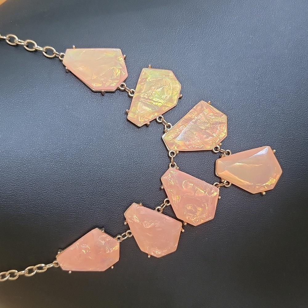 Lucite Statement Necklace